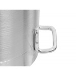 Choice 16 Qt. Standard Weight Aluminum Stock Pot