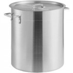 Choice 16 Qt. Standard Weight Aluminum Stock Pot
