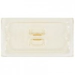 Vollrath 9038410 Super Pan® 1/3 Size Amber High Heat Plastic Food Pan - 8