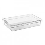 Cambro 13CLRCW135 Camwear® Full Size Clear Polycarbonate Colander Pan - 3 Cambro 13CLRCW135 Camwear® Full Size Clear Polycarbonate Colander Pan - 3