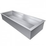 Hatco IWB-6 Six Pan Drop-In Ice-Cooled Food Well Hatco IWB-6 Six Pan Drop-In Ice-Cooled Food Well