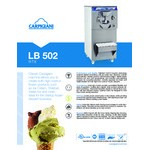Carpigiani LB-502 RTX 20 Qt. Water Cooled Ice Cream Batch Freezer - 208-230V, 3 Phase Carpigiani LB-502 RTX 20 Qt. Water Cooled Ice Cream Batch Freezer - 208-230V, 3 Phase