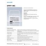 Summit Appliance SPRF11MC Accucold MOMCUBE .35 Cu. Ft. White DC-Powered Portable Breast Milk Storage Medical Refrigerator / Freezer - 12/24VDC Summit Appliance SPRF11MC Accucold MOMCUBE .35 Cu. Ft. White DC-Powered Portable Breast Milk Storage Medical Refrigerator / Freezer - 12/24VDC