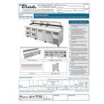 True TPP-AT-119D-4-HC 119 1/4