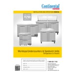 Continental Refrigerator SW72N24M-FB 72