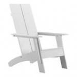 Flash Furniture Sawyer Black Faux Wood Adirondack Chair Flash Furniture Sawyer Black Faux Wood Adirondack Chair