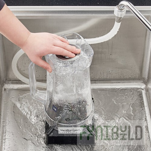 Hamilton Beach BCR100R Commercial Container Rinser with Stainless Steel Nozzle and Hose - 2.2 GPM