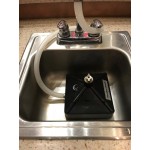 Hamilton Beach BCR100R Commercial Container Rinser with Stainless Steel Nozzle and Hose - 2.2 GPM