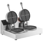 Nemco 7000A-2S240 SilverStone Non-Stick Dual Waffle Maker - 240V Nemco 7000A-2S240 SilverStone Non-Stick Dual Waffle Maker - 240V