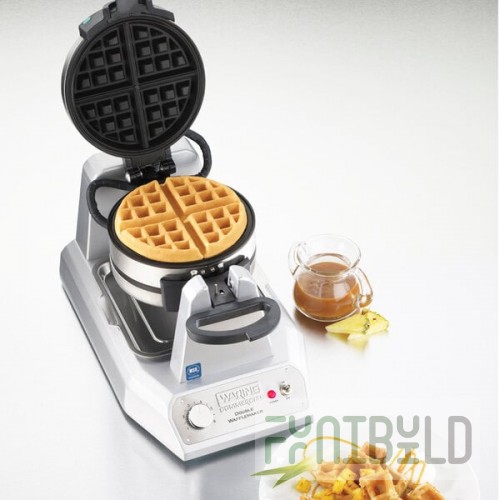 Waring WW200 Double Belgian Waffle Iron / Maker - 120V