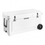 CaterGator CG100SPBW Beige 110 Qt. Mobile Rotomolded Outdoor Cooler / Ice Chest CaterGator CG100SPBW Beige 110 Qt. Mobile Rotomolded Outdoor Cooler / Ice Chest