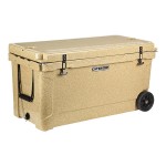 CaterGator CG100SPBW Beige 110 Qt. Mobile Rotomolded Outdoor Cooler / Ice Chest CaterGator CG100SPBW Beige 110 Qt. Mobile Rotomolded Outdoor Cooler / Ice Chest