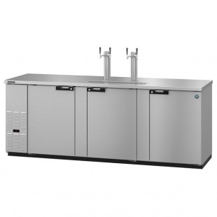 Hoshizaki DD95-S Stainless Steel Double Tap Kegerator Beer Dispenser - (5) 1/2 Keg Capacity Hoshizaki DD95-S Stainless Steel Double Tap Kegerator Beer Dispenser - (5) 1/2 Keg Capacity