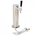 Beverage-Air DD78HC-1-B-12T Twelve Tap Kegerator Beer Dispenser - Black, (4) 1/2 Keg Capacity
