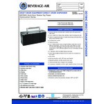 Beverage-Air DD78HC-1-B-12T Twelve Tap Kegerator Beer Dispenser - Black, (4) 1/2 Keg Capacity