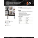 Cooking Performance Group 2OCB16I Double-Stacked 6 Pan Half Size Electric Combi Oven with Manual Controls - 208/240V, 3 Phase, 20.2 kW