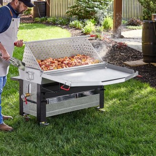 Backyard Pro 160 Qt. Liquid Propane Cajun Seafood Boiler Cart Backyard Pro 160 Qt. Liquid Propane Cajun Seafood Boiler Cart