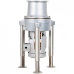 Hobart FD4/200-1 Commercial Garbage Disposer with Adjustable Flanged Feet - 2 hp, 208-230/460V