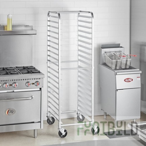 Steelton 20 Pan End Load Bun / Sheet Pan Rack - Unassembled