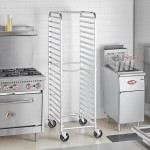 Steelton 20 Pan End Load Bun / Sheet Pan Rack - Unassembled