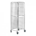 Steelton 20 Pan End Load Bun / Sheet Pan Rack - Unassembled