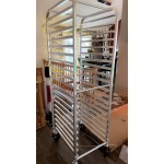 Steelton 20 Pan End Load Bun / Sheet Pan Rack - Unassembled