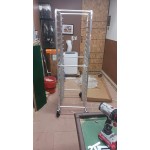 Steelton 20 Pan End Load Bun / Sheet Pan Rack - Unassembled
