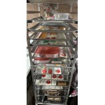 Steelton 20 Pan End Load Bun / Sheet Pan Rack - Unassembled