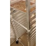 Steelton 20 Pan End Load Bun / Sheet Pan Rack - Unassembled