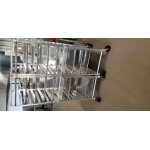 Steelton 20 Pan End Load Bun / Sheet Pan Rack - Unassembled