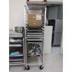 Steelton 20 Pan End Load Bun / Sheet Pan Rack - Unassembled