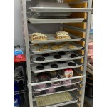 Steelton 20 Pan End Load Bun / Sheet Pan Rack - Unassembled