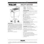 Vulcan V2B18-LP V Series Liquid Propane 2 Burner 18 Vulcan V2B18-LP V Series Liquid Propane 2 Burner 18