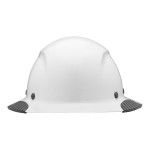 Lift Safety Dax Gloss White Fiber Resin Full Brim Hard Hat HDF-15WG