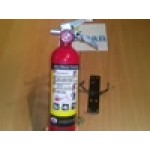 Badger Advantage ADV-250 2.5 lb. Dry Chemical ABC Fire Extinguisher with DOT Vehicle Bracket - Untagged and Rechargeable - UL Rating 1-A:10-B:C
