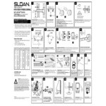 Sloan 1001020 Vitreous China Standard Hybrid Urinal