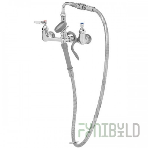 T&S B-0167-01 Wall Mount Spray Unit Assembly with 8