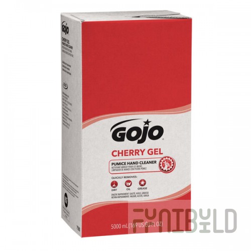 GOJO® 7590-02 TDX 5000 mL Cherry Gel Pumice Hand Cleaner - 2/Case