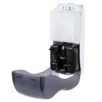 Lavex Hybrid 30.4 fl. oz. (900 mL) Touchless Foaming Soap / Sanitizer Dispenser - 5 1/2 Lavex Hybrid 30.4 fl. oz. (900 mL) Touchless Foaming Soap / Sanitizer Dispenser - 5 1/2