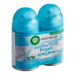 Air Wick RAC82093CT 5.89 oz. Fresh Waters Scented Fragrance Refill Canister - 6/Case Air Wick RAC82093CT 5.89 oz. Fresh Waters Scented Fragrance Refill Canister - 6/Case