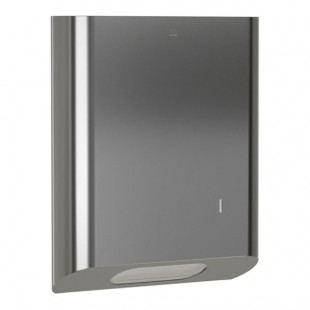 Bradley Elvari 2B1-113600 Surface-Mounted Stainless Steel C-Fold / Multifold Paper Towel Dispenser with Large Capacity Bradley Elvari 2B1-113600 Surface-Mounted Stainless Steel C-Fold / Multifold Paper Towel Dispenser with Large Capacity