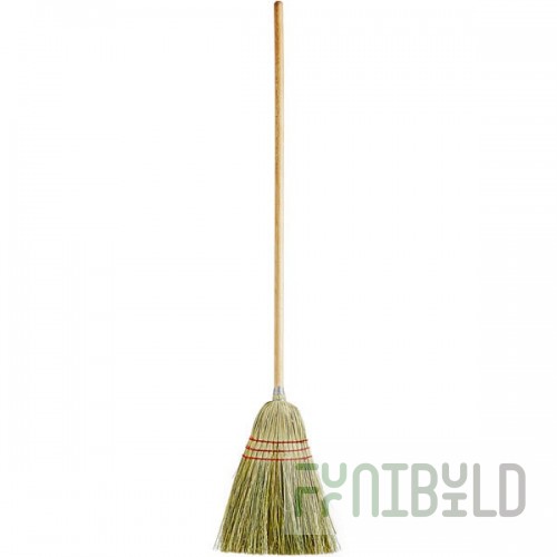 Carlisle 4134967 3-Stitch Corn Broom with 45