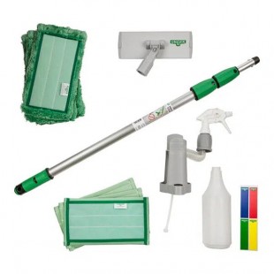 Unger SpeedClean CK053 10-Piece Indoor Window Cleaning Kit Unger SpeedClean CK053 10-Piece Indoor Window Cleaning Kit