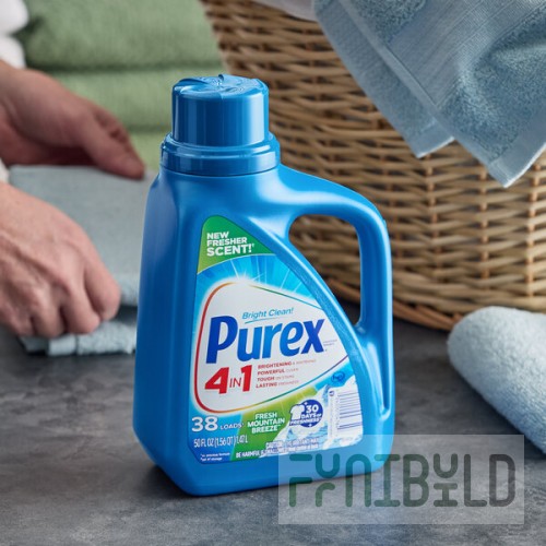 Purex 50 oz. Mountain Breeze Liquid Laundry Detergent - 6/Case