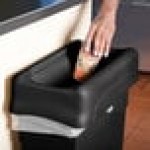 Rubbermaid® FG267360BLA Slim Jim Black Drop Shot Rectangular Trash Can Lid Rubbermaid® FG267360BLA Slim Jim Black Drop Shot Rectangular Trash Can Lid
