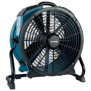 XPOWER X-47ATR Variable Speed Industrial Axial Fan with Sealed Motor, GFCI Power Outlets, and Timer - 1/3 hp XPOWER X-47ATR Variable Speed Industrial Axial Fan with Sealed Motor, GFCI Power Outlets, and Timer - 1/3 hp