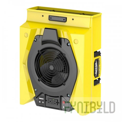 AlorAir Zeus 900 Yellow Variable-Speed Radial Air Mover - 950 CFM, 115V