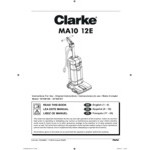 Clarke MA10 12E 12