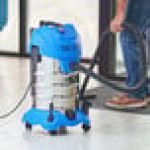 Lavex 8 Gallon Stainless Steel Commercial Wet / Dry Vacuum with Toolkit - 100-120V, 1200W Lavex 8 Gallon Stainless Steel Commercial Wet / Dry Vacuum with Toolkit - 100-120V, 1200W