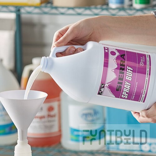 Noble 1 gallon / 128 oz. Ready-to-Use Spray Buff Restorer Floor Finish - 4/Case